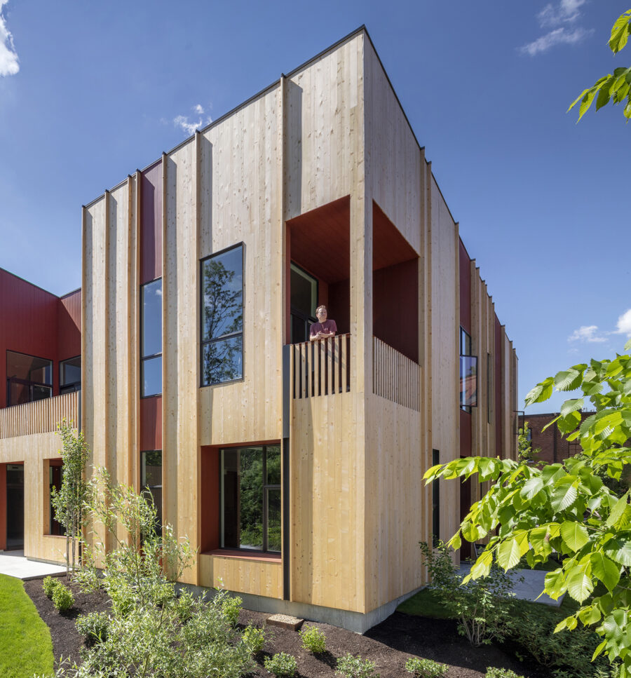 cedar boral recessed balcony