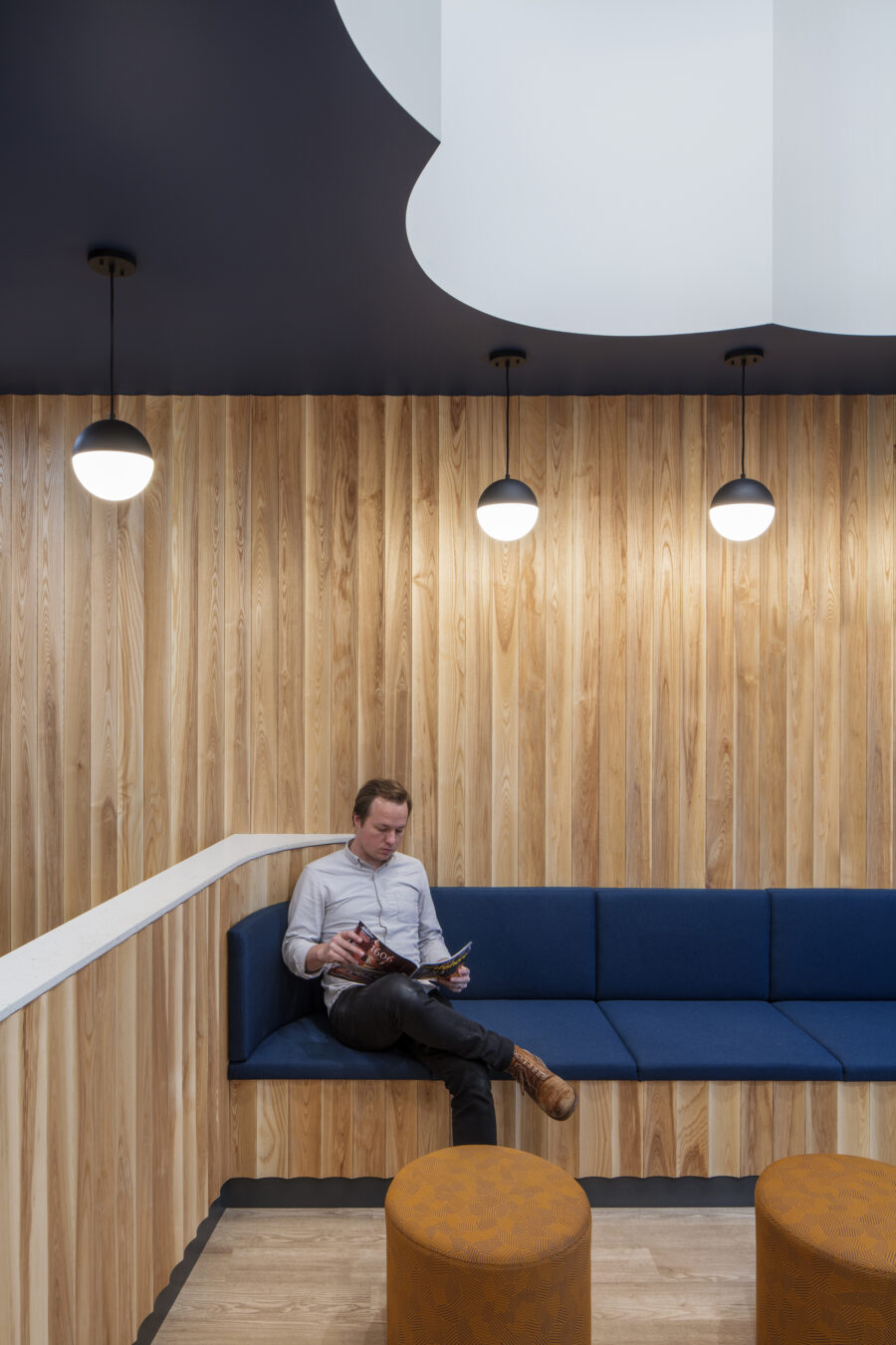 cove moulding wall cladding scallops