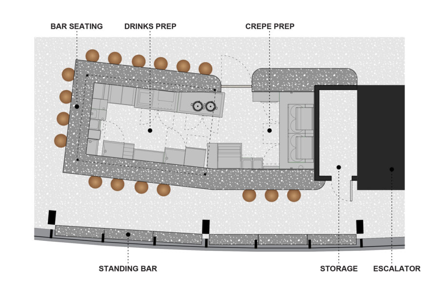 floor plan bar