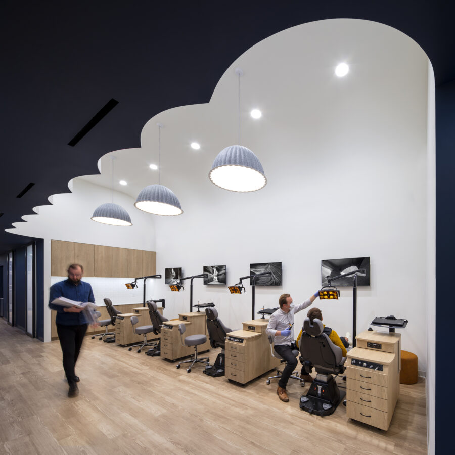 scallops muuto pendant lights treatment chairs