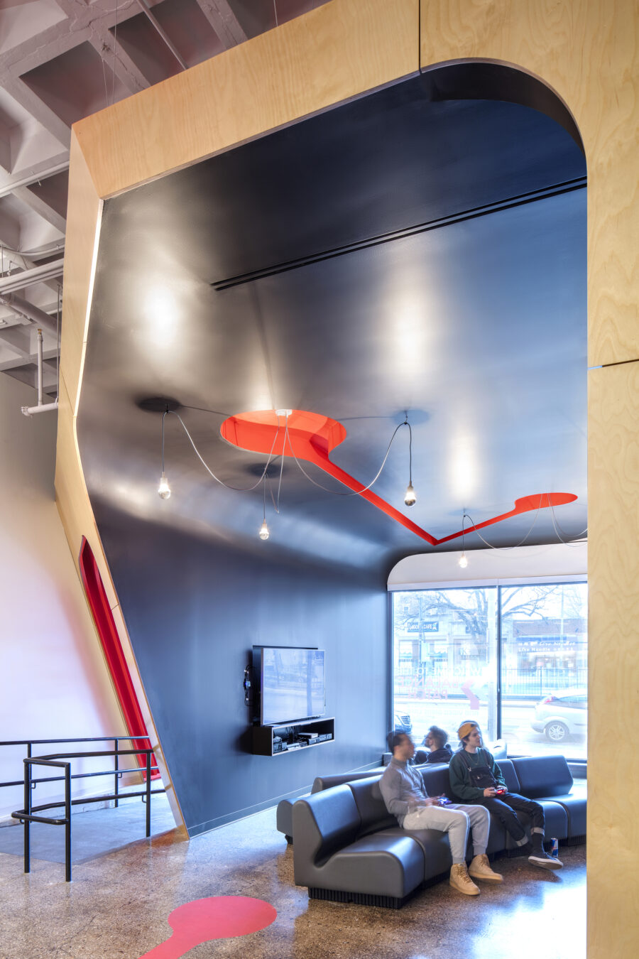 gaming pod entry storefront