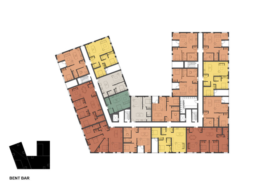 bar building floor plan