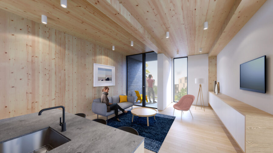 clt interior rendering