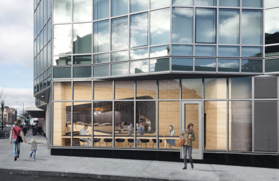 coffee shop storefront boston