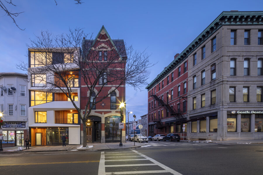 GFRC facade infill elevation south boston