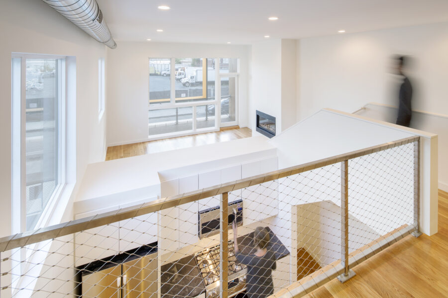 kitchen from mezzanine space