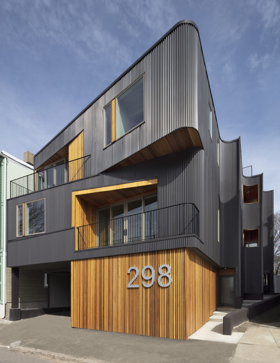 corrugated metal cedar east boston