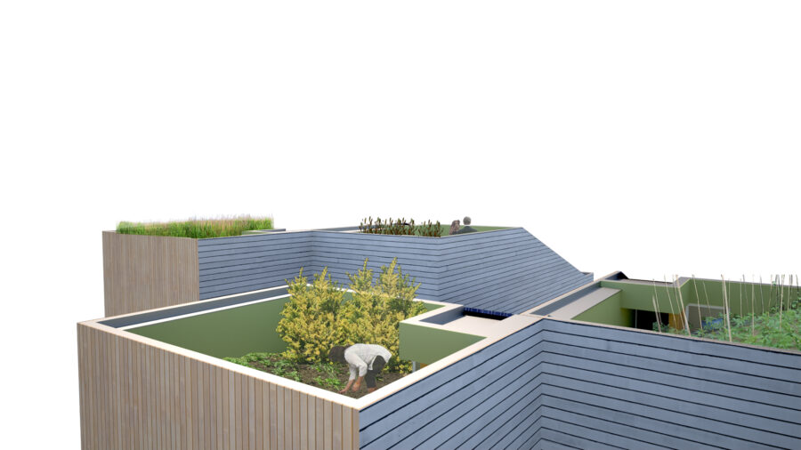 roof gardens