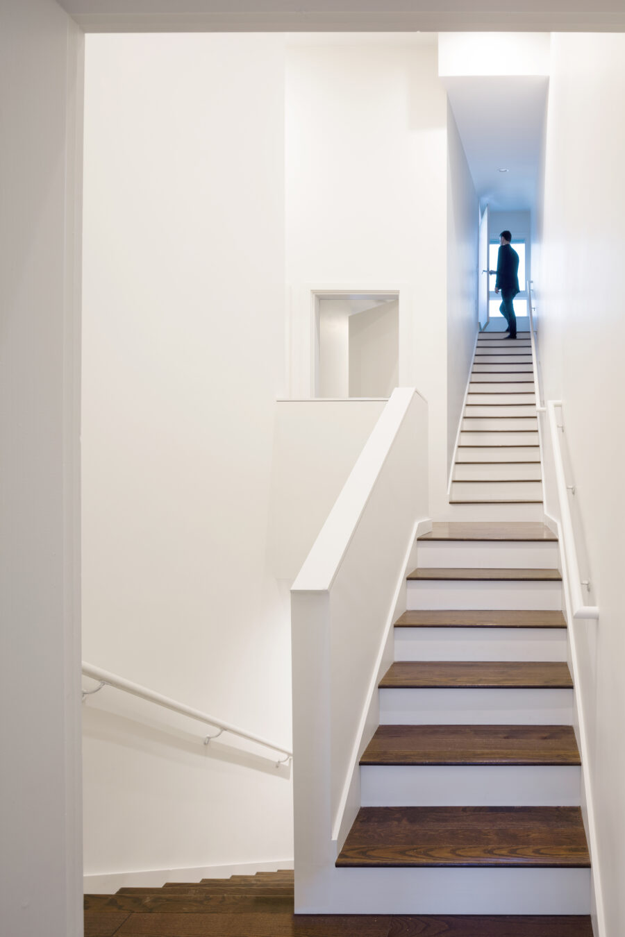 stairs to roof terrace