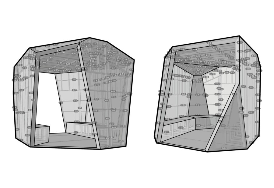 meeting pod fabrication diagram