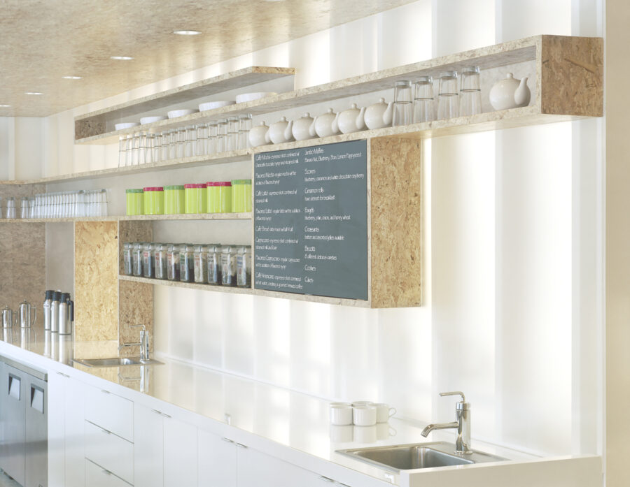 polycarbonate serving counter osb shelving