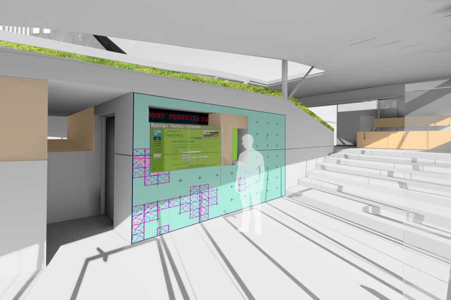 interior view signage