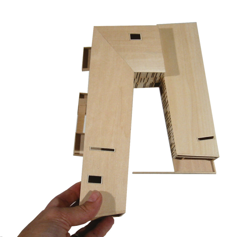 bar building model photo