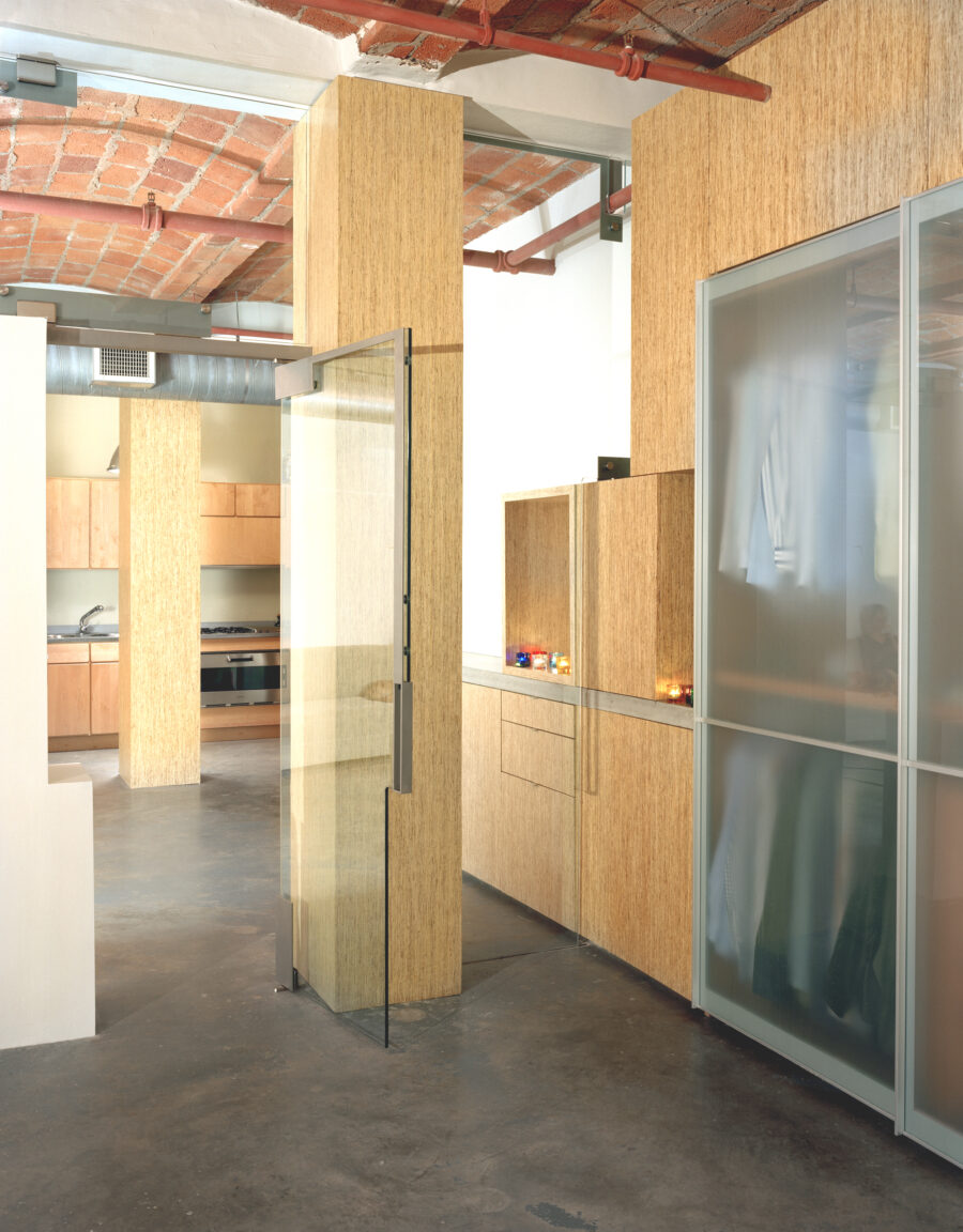 interlocking glass wall custom handle