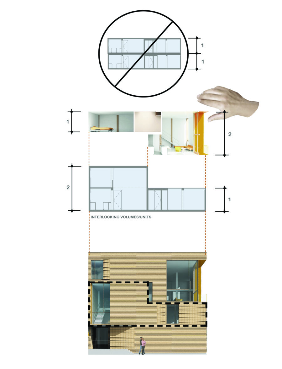 maisonette unit diagram