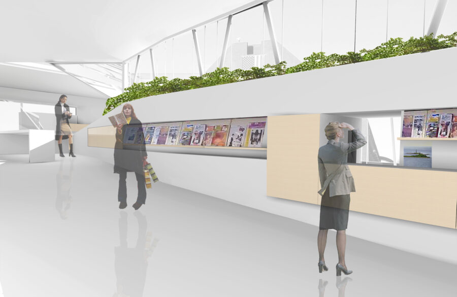 interior view display