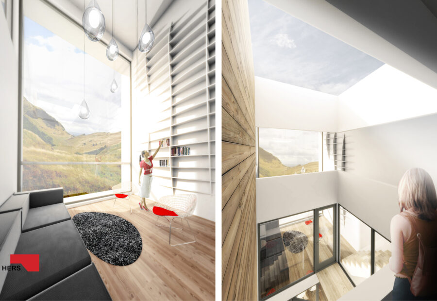 interior renderings her unit