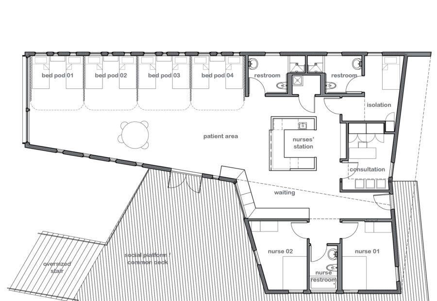 floor plan infirmary