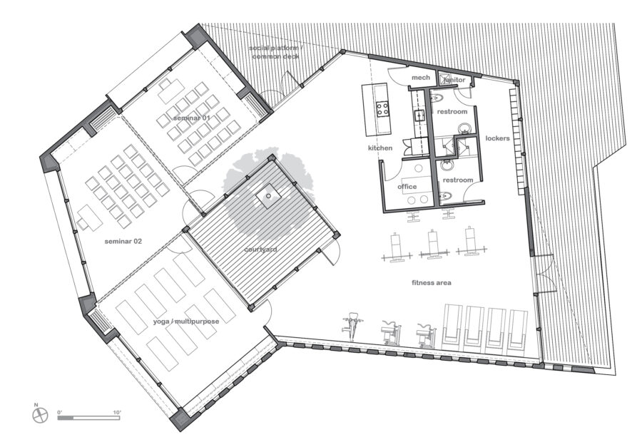 floor plan wellness center