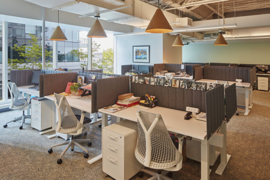 workspace cone pendant lights