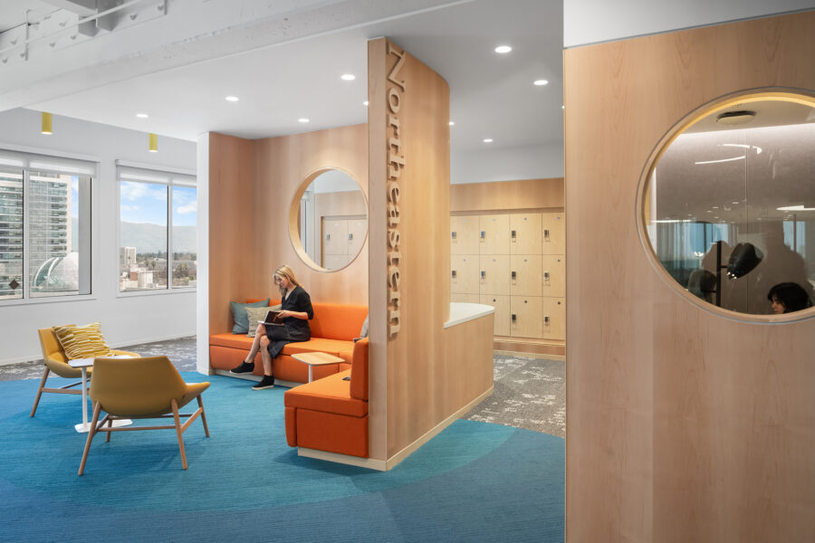 Northeastern University storage lockers