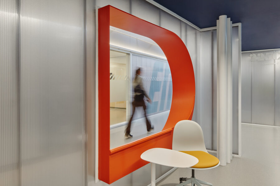 Boston EMS translucent meeting pod