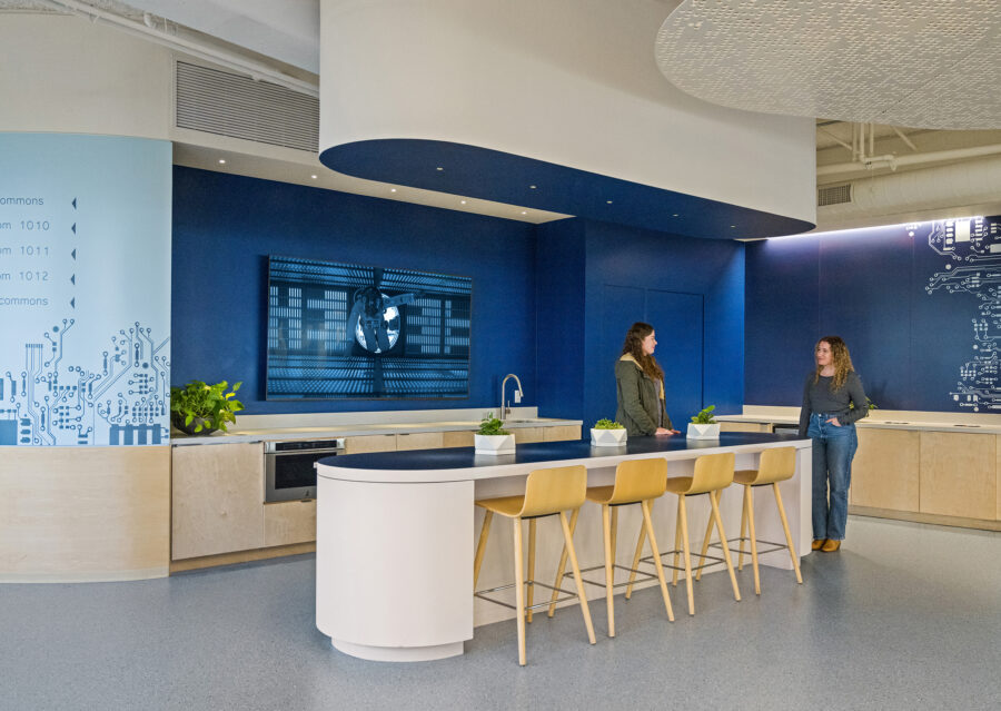 Northeastern University micro kitchen