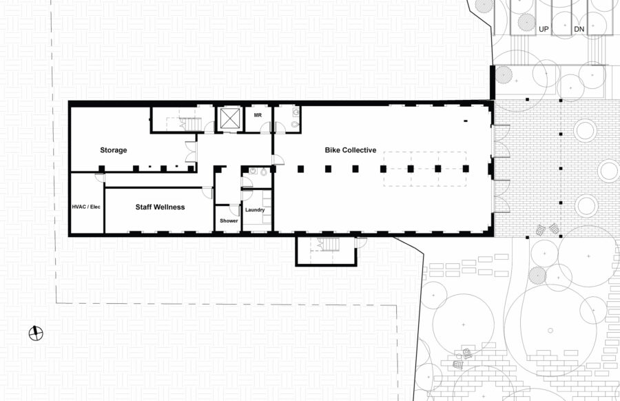 Basement floor plan