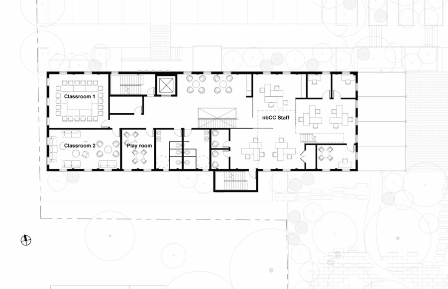 Second floor plan
