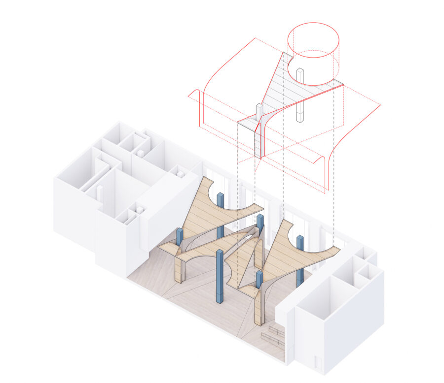 ballroom wood arches geometry diagram