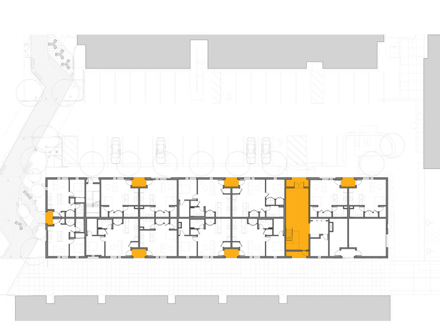 Brush park detroit city modern duplettes floor plan